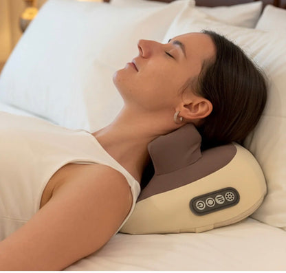 Coussin chauffant massant